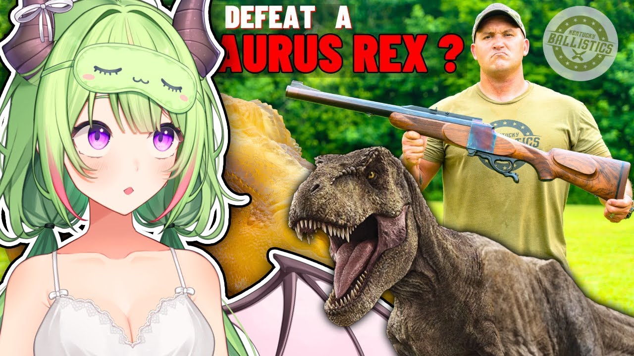 Сможете ли вы победить тираннозавра Рекса?! | Реакция Kentucky Ballistics