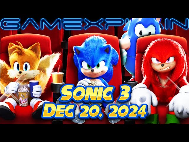 Sonic Movie 3 Release Date Falls in December 2024 - Siliconera