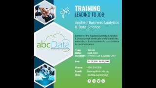 Applied Business Analytics & Data Science Training