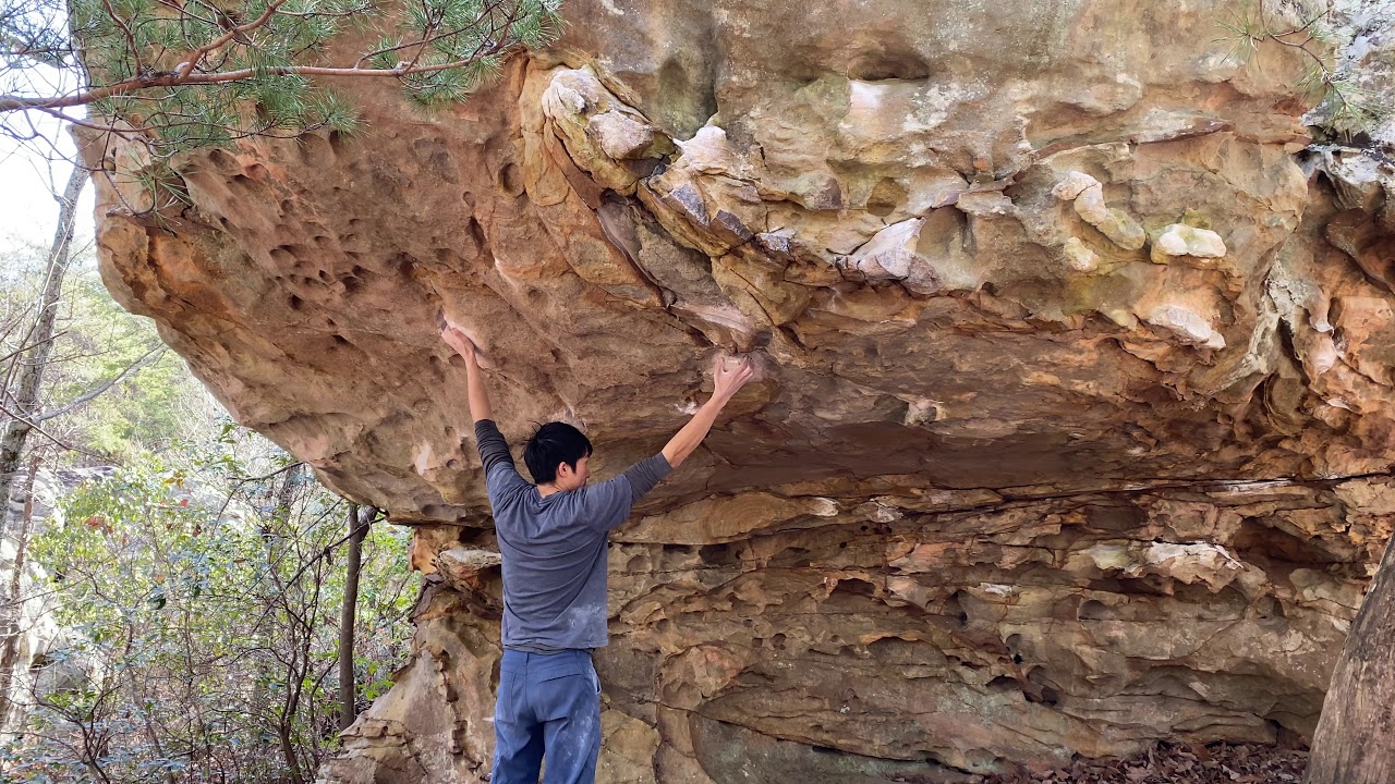 2018.11 Rocktown bouldering - V4-V5 moderates