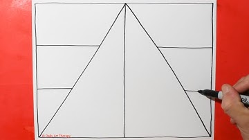Daily Line Illusion | 3D Mesmerizing Abstract Pattern / Spiral Drawing / Satisfying / Art Therapy