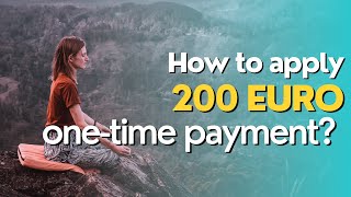 [Germany] How to get 200 Euro One-time Payment for Students - Einmalzahlung200.de