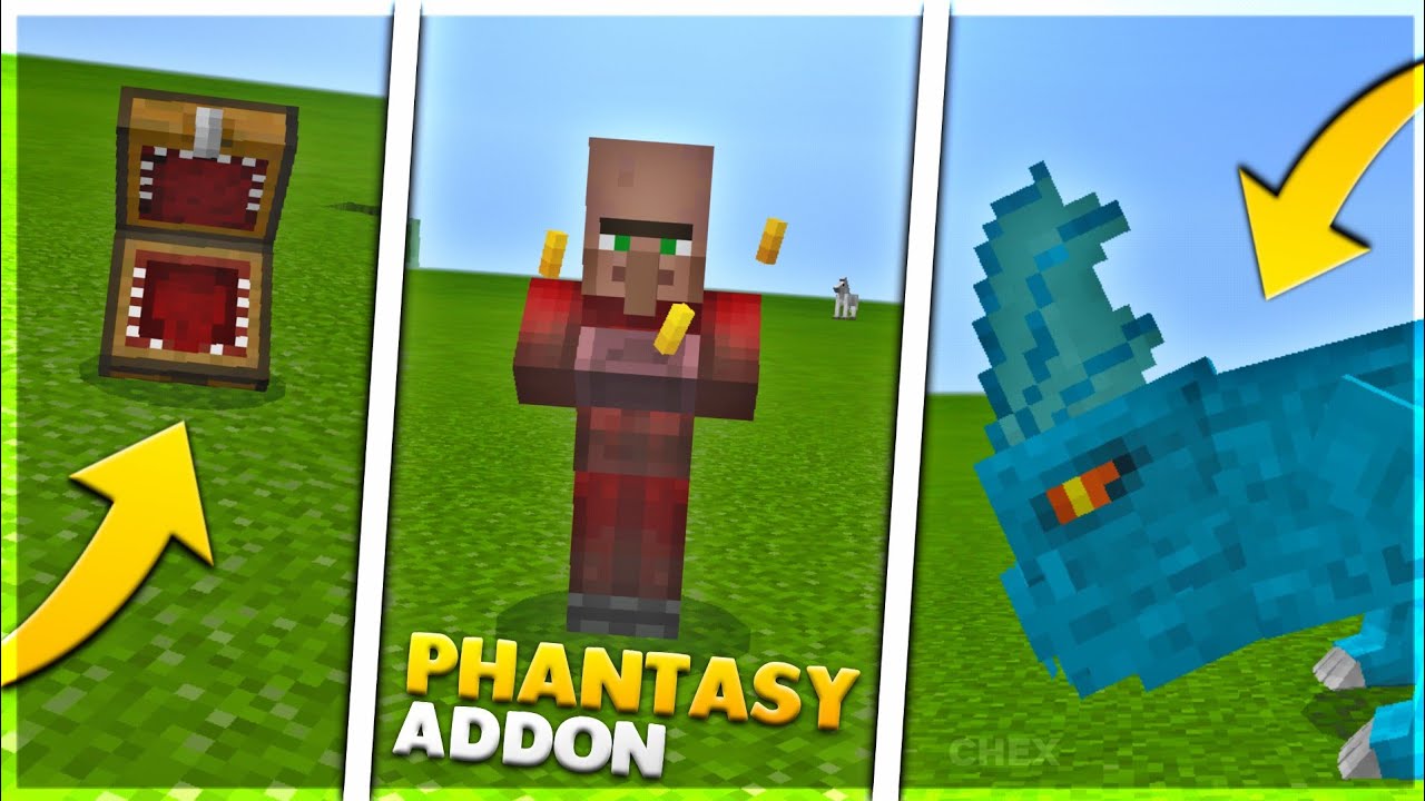 PHANTASY ADDON MCPE | TIDE BEAST | POCKET EDITION | CHEX CRAFT