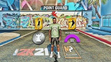 CINCO NEW OFFICIAL NBA 2K21 BUILD - DEMIGOD 6