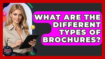 What Are The Different Types Of Brochures? - Graphic Design Nerd