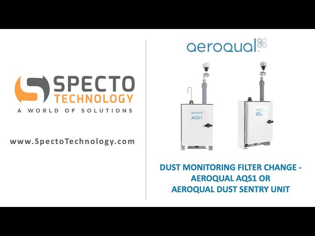 Dust Monitoring Filter Change - Aeroqual AQS1 or Aeroqual Dust Sentry Unit