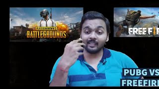 Pubg Vs Free Fire Telugu Comparison Video Youtube