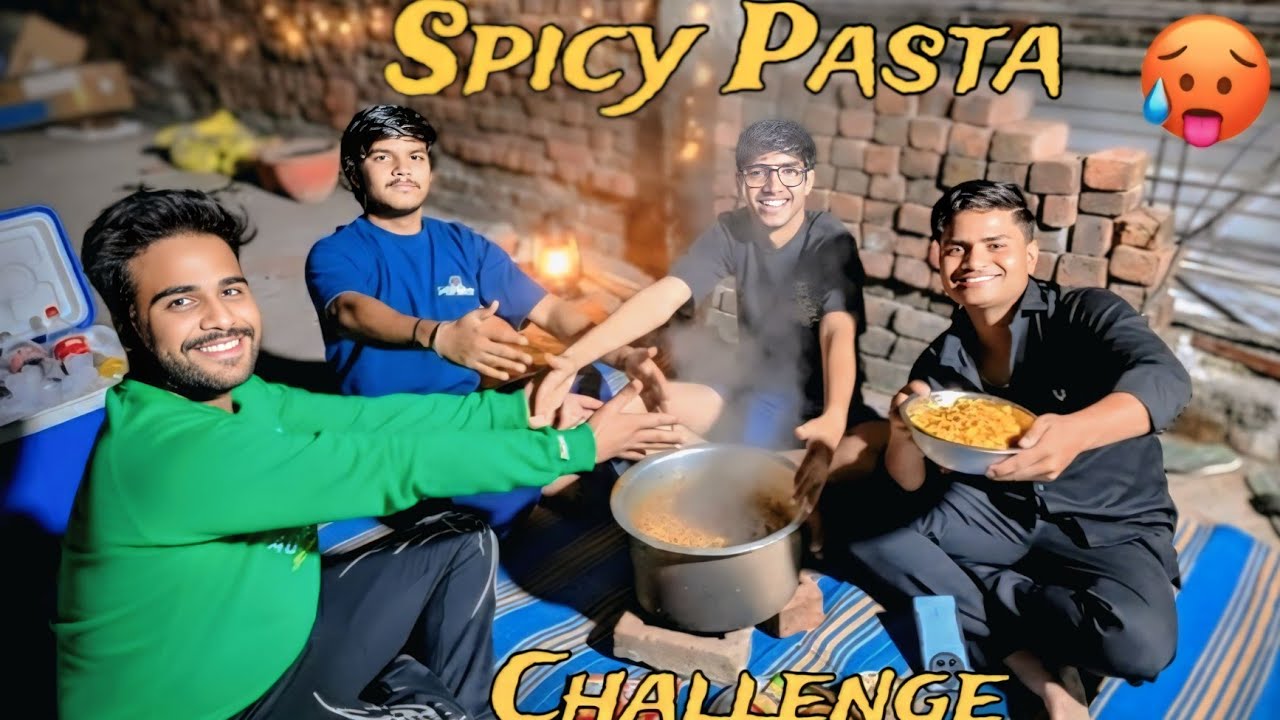 Spicy Pasta Eating Challenge 🥵 Win 1000₹ | जो जितेगा उसको मिलेगा 1000₹