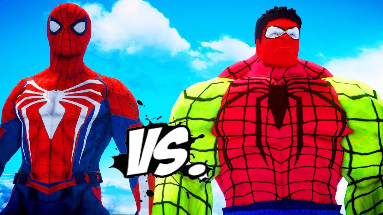 SPIDERMAN VS SPIDER HULK - EPIC SUPERHEROES WAR - YouTube