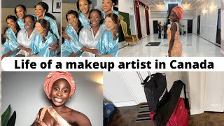 A weekend in the life of a makeup artist in Toronto Canada??/ I Went for a fake Nigerian wedding