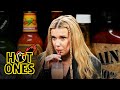 Millie Bobby Brown Needs A Milkshake While Eating Spicy Wings Hot Ones 