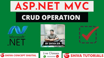 ASP.NET MVC CRUD Operation Using Stored Procedure,Entity Framework DBFirst|CRUD Operation[BEGINNING]