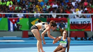 Runners Abbey D'Agostino, Nikki Hamblin Show True Meaning of Olympic Spirit | Mango News