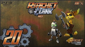 Ratchet & Clank HD (PS3) - 720p60 HD Playthrough Part 20 - Oltanis Orbit: Gemlik Base