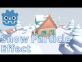 How to Make a Snow Particle Effect - Using Godot Engine