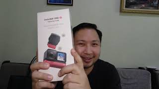 Insta360 one R and 70cm invisible selfie stick unboxing screenshot 1