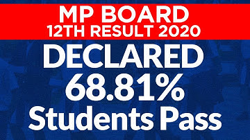 MP Board 12th Result 2020 Declared: जानें कैसा रहा MPBSE HSSC का Result | Education News