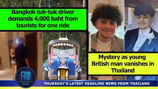 VERY LATEST NEWS FROM THAILAND in English (15 October 2026) from Fabulous Radio Pattaya