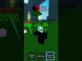 Using Rainbow Clover [Roblox Unfamiliar Universe Incident] #shorts #roblox