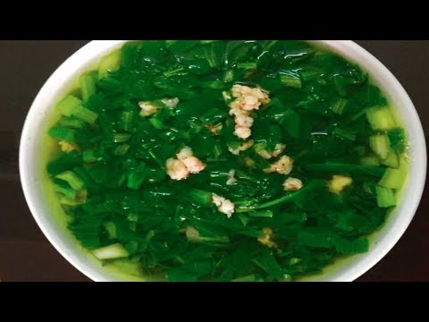 Video Cách nấu canh rau cải thơm mát ngon tuyệt! - youtube