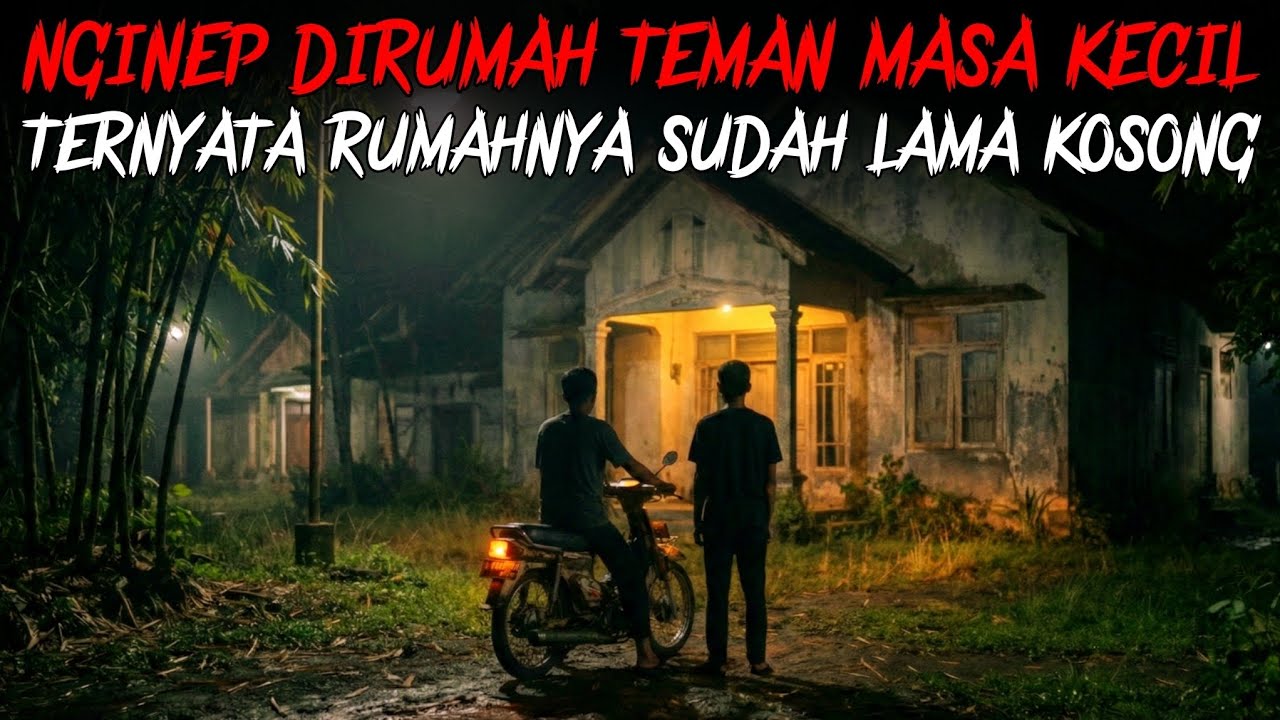 DIAJAK NGINEP TEMAN MASA KECIL SAAT MUDIK… PAGINYA BARU TAU DIA SUDAH MENINGGAL LAMA