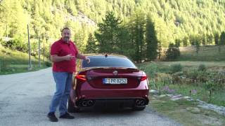 Alfa Romeo Giulia Quadrifoglio 2016 im Test - Review & Fahrbericht