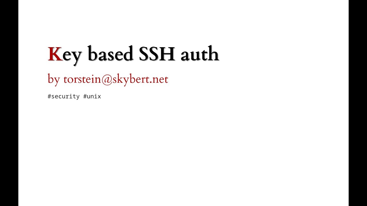 Harden your Linux server using SSH keys