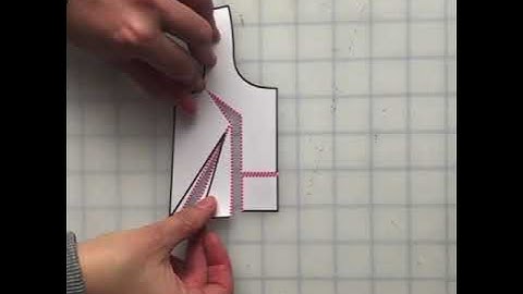 Full Bust Adjustment (FBA) - French Darts- How to do a FBA on a style with French darts