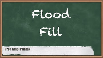 Flood Fill - Output Primitives - Computer Graphics