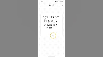 Clicky Finger Cursor Mode: Available Now for Draw XP on Android and iOS | #art #drawing #creative