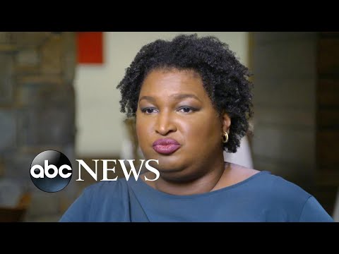 'That's rigging the game': Stacey Abrams on voter I.D. laws