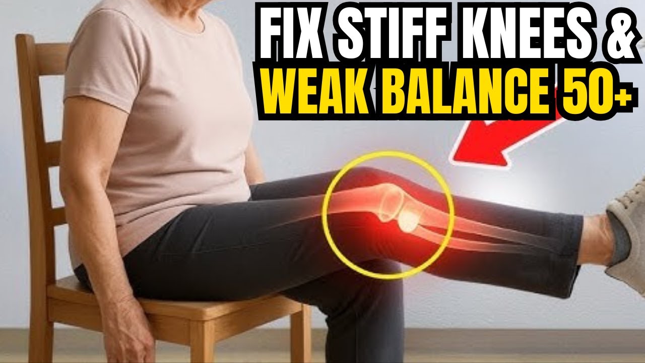 Fix Stiff Knees And Weak Balance After 50 Easy Low Impact Routine You ...