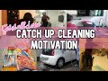 CATCH UP CLEANING MOTIVATION 🧼✨🧺  | GET IT ALL DONE | CLEAN WITH ME