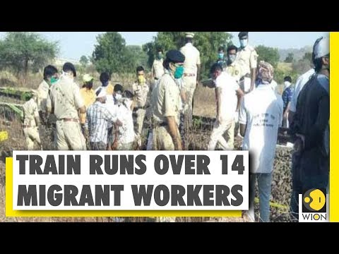 India: Goods train runs over 14 migrant workers in Maharashtra