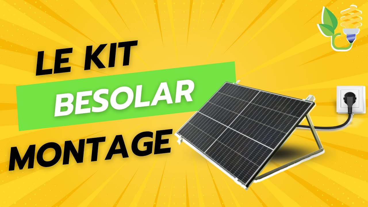 Kit Solaire Prêt à Brancher sur prise BeSolar! - 430W à 3440W