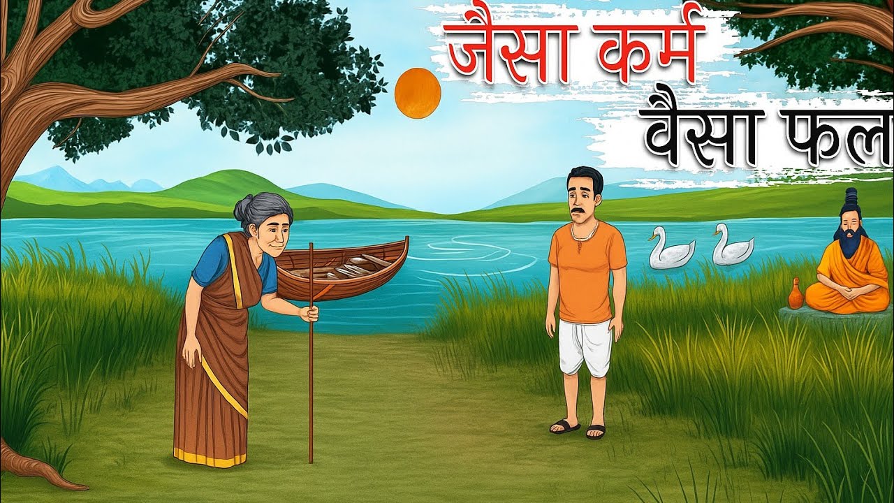 जैसा कर्म वैसा फल 😭 हिंदी कहानी | moral stories| cartoon video | Tinku ki duniya 