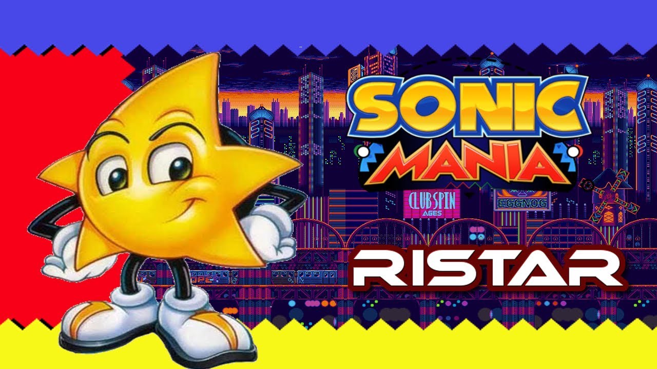Sonic Ristar Style Sonic Mania mods Ristar - YouTube