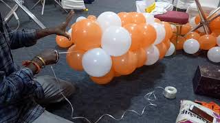World best balloon decoration balloon arch in chennai tamil