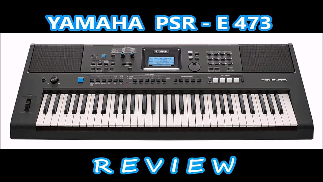 TECLADO YAMAHA PSR-E473