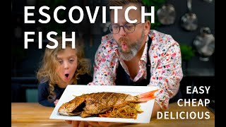 Tasty Escovitch Style Oven Grilled Red Snapper Recipe | How to Make Jamaican Style Escovitch Fish