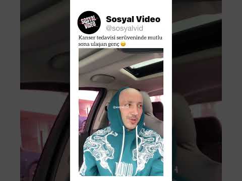 Kanser tedavisi serüveninde mutlu sona ulaşan genç 😊