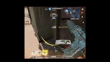 1 Second Drop shot 🥵 codm #shorts