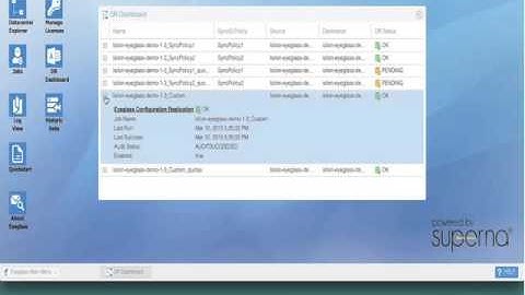 Superna Eyeglass 1.2 Isilon DR Automation Demo with SyncIQ