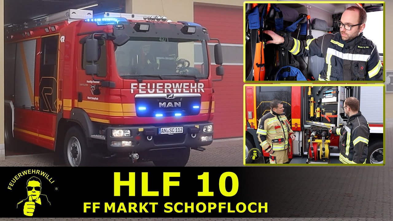 BOOOM! Das HLF 10 von der Feuerwehr Markt Schopfloch #rosenbauer