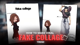 Full How To Make Viral Fake Collage Trend On CAPCUT News