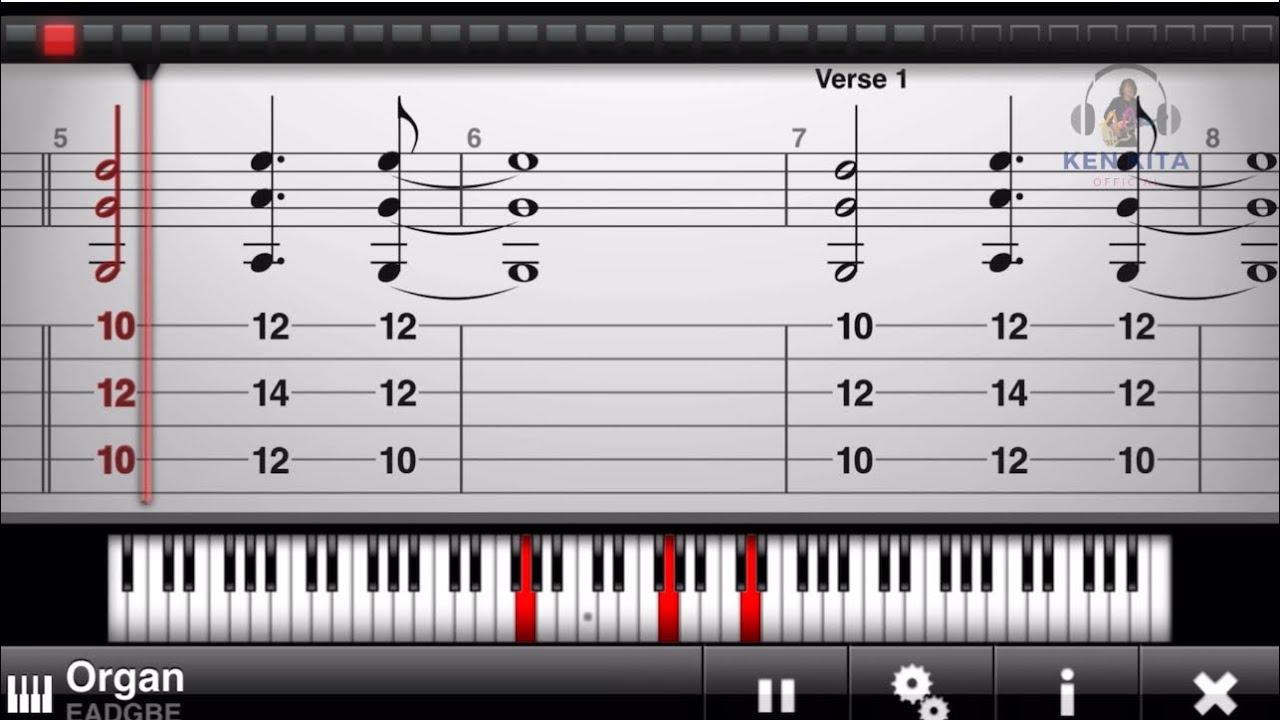 Nighttiming COCONUT RECORDS PlAY  the piano Note Music