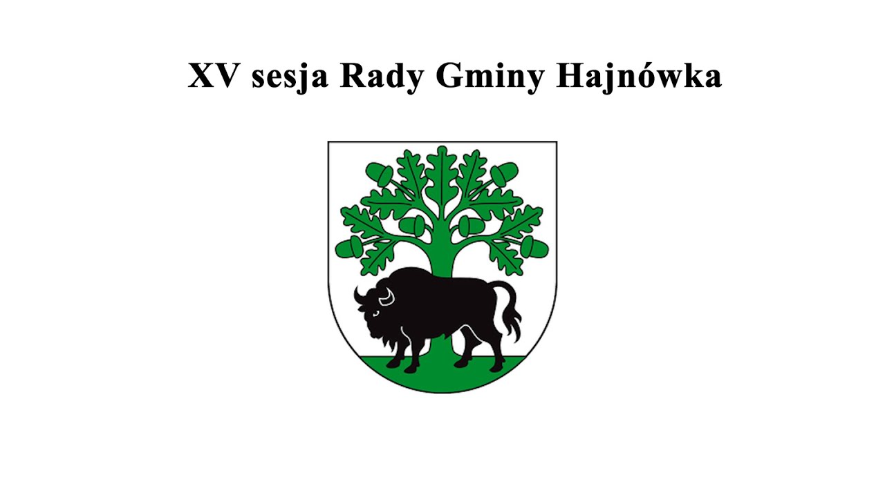 XV sesja Rady Gminy Hajnówka