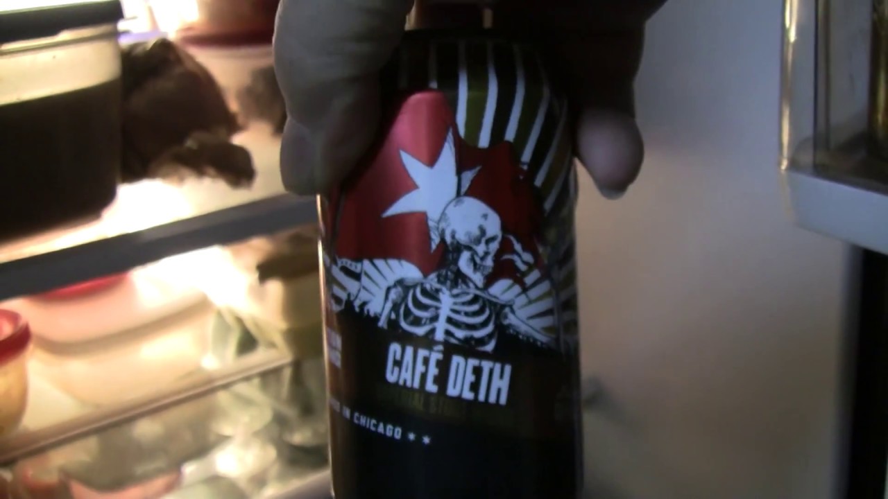 Beer Review # 2984 Revolution Brewing Cafe Deth Imperial Oatmeal Stout