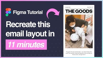Figma Tutorial: Design a Josephmark newsletter email template using Emailify