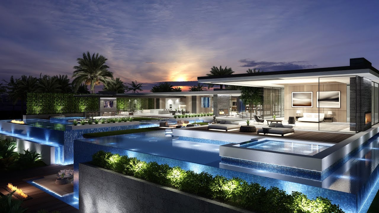 ⁣Perfect Design of Beverly Hills trophy view property